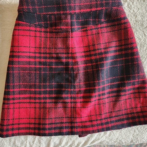 G-Star Raw Check Wrap Skirt - Picture 3 of 8